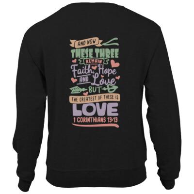 Three things remain - Unisex Sweater  Thumbnail